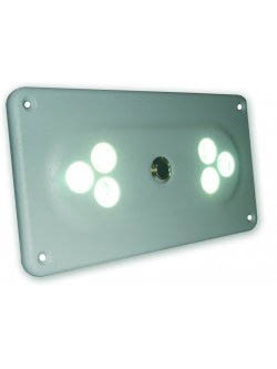 FOCO INTERIOR RECTANGULAR LED C/INTERRUP