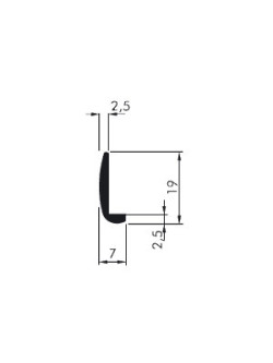 PER ALU SALVARROCES 5.2 MT NEGRO