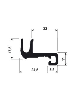 PER ALU ESTANQ PTA EXT 6 MT
