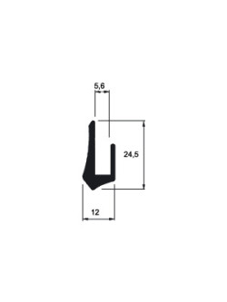 PER ALU MOLDURA FALDON 6 MT A5