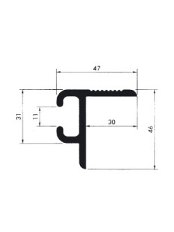 PER ALUMINIO E-1244 BRUTO 6MT