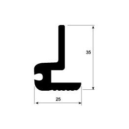 PLASTICO CONTENEDOR 3.7 MT GRIS