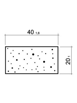 PER GOMA ESPONJOSA DE 40X20