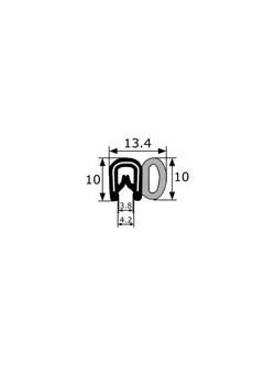 GOMA ESTANQUEIDAD PUERTA 13.4X10