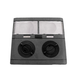PLACA DIFUSOR GRIS DER CON LUZ