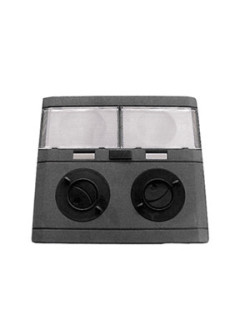 PLACA DIFUSOR GRIS IZQ CON LUZ