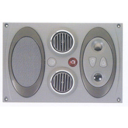 PLACA DIFUSOR GRIS 300 X 200 CON ALTAVOZ
