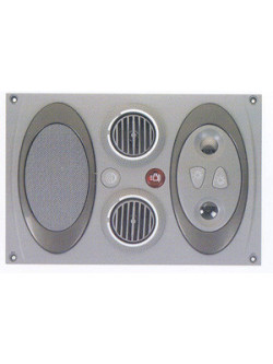 PLACA DIFUSOR GRIS 300 X 200 SIN ALTAVOZ