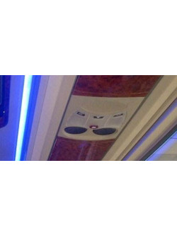 PLACA DIFUSOR CONCAVE BEIGE LED