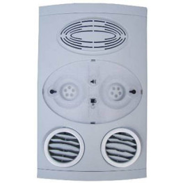 PLACA DIFUSOR OVAL GRIS LED