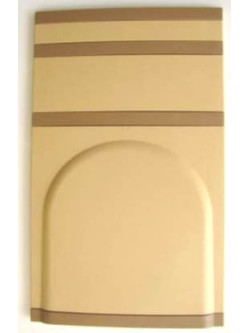 PLACA INTERMEDIA UNIVERSAL BEIGE GRANDE