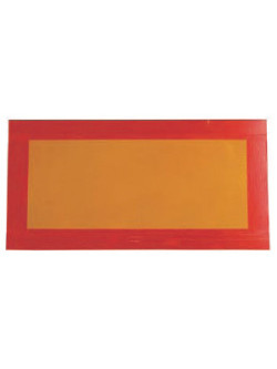 PLACA VEHICULO LARGO 565X200 MM (REG.70) ADHES