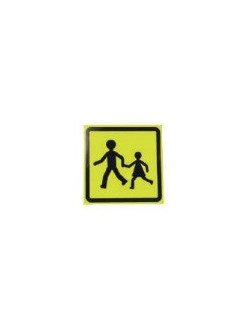INDICADOR TRANSP ESCOLAR ALU 40X40 FR