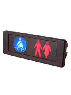 INDICADOR LUMINOSO CINTURON + WC 24V