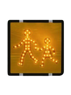 INDICADOR TRANSP ESCOLAR LED 25X25