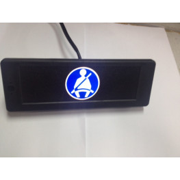 INDICADOR CINTURON 12V AZUL