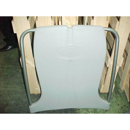 MAMPARA ASAS ALUMINIO GRIS CLARO