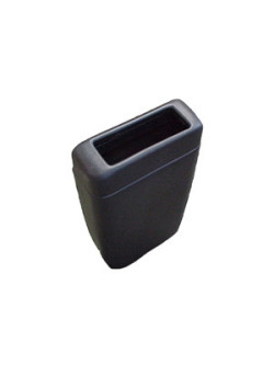 PAPELERA 33*40*13 cm MEDIANA NEGRA