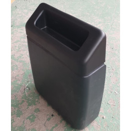 PAPELERA 33*40*8 cm MEDIANA NEGRO i8