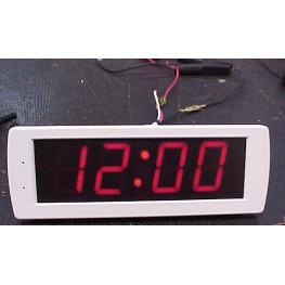 RELOJ DIGITAL COLOR GRIS 12V