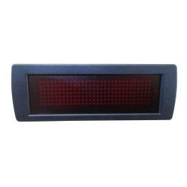INDICADOR STOP/TEMPERA./RELOJ LED ROJO