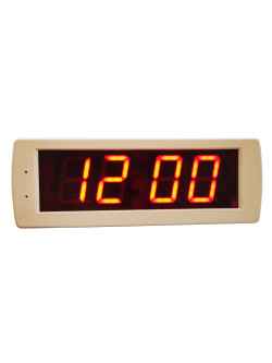 RELOJ DIGITAL ULTRA BRIGHT COLOR GRIS 24V