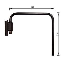 RETROVISOR EXT 275/340 BRAZO 320 MM