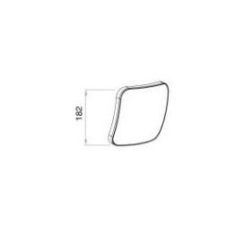 LUNA SUP PEQ RETROVISOR TITANIUM S/CAL