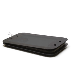 KIT CLARABOYA ELEC. INDIV. 970X530 MM 12V GRIS 7046