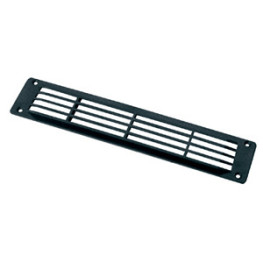 REJILLA AIREACION NEGRA 260X55 MM
