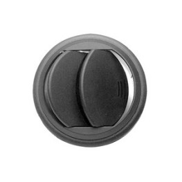 DIFUSOR SALIDA AIRE NEGRO DIAM 82 MM