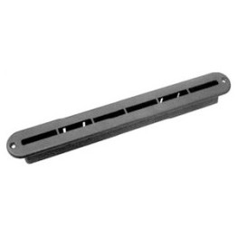 REJILLA AIREACION 212X26MM NEGRA CON AGUJ