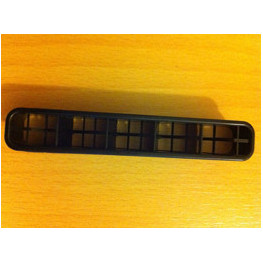 REJILLA ANTIVAHO  NEGRA 112x18 MM