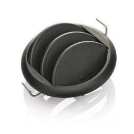 DIFUSOR AIRE 86 MM  NEGRO 3 FLAPS