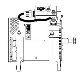 ALTERNADOR DUAL 28V/200A 14V/50A NG XR