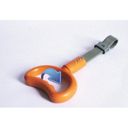 AGARRADOR BARRA ARO NARANJA-TIRA GRIS