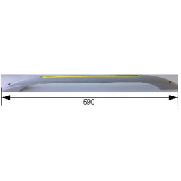 AGARRADOR 590 MM GRIS 46 OSCURO TIRA AMARILLA