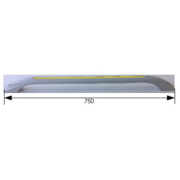 AGARRADOR 750 MM GRIS CLAR TIRA AMARILLA