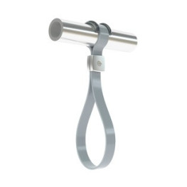 AGARRADOR BARRA GRIS ANTIBACTERIA