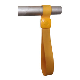 AGARRADOR BARRA AMARILLO CLIP PLASTICO