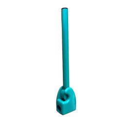 SOP ISCOIDAL IZQ 33 MM PULIDO BARRA INOX RECTO