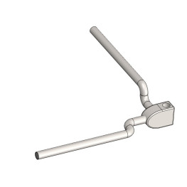 SOP ISCOIDAL IZQ 33 MM RILSANIZ INOX INDCAR horizontal