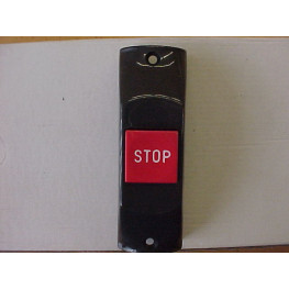 PULSADOR STOP BARRA GRIS/ROJO