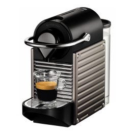 CAFETERA NESPRESSO PIXIE METAL GRIS
