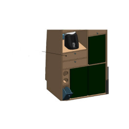 CAJON COCINA PREMIUM BAJO CAFETERA