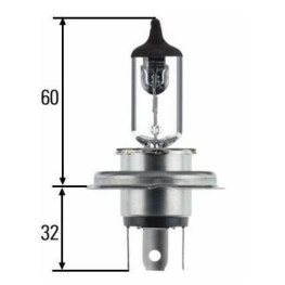 BOMBILLA HALOGENA H4 24V P43T 24 VOLTIOS 70/75 WATIOS