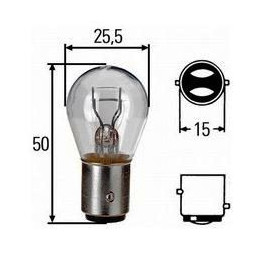 BOMBILLA P25/1 24V 21W