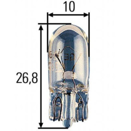 BOMBILLA POSICION/MATRICULA 5W 24V