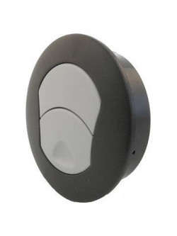 DIFUSOR AIRE 92MM MET/NEGRO