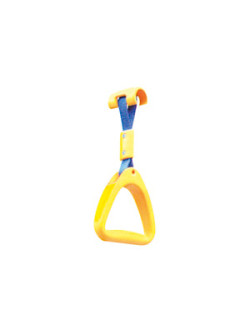 AGARRADOR BARRA TRIANG AMARILLO OSC